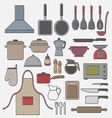 kitchen icon vector image
