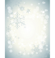 winter soft background vector image