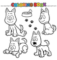 dog vector image