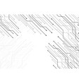 abstract background with technology circuit board vector image