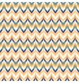 seamless ikat ethnic pattern vector image vector image