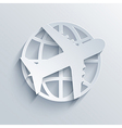 travel background eps10 vector image