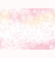 a seamless background with cherry blossoms vector image