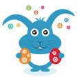 easter bunny vector image