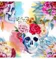 ethnic skull vector image