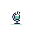 planet lab logo vector image