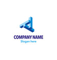 logotype branding marketing template vector image