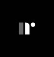 nr or rn abstract outstanding professional vector image