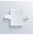 modern hand pointer icon background vector image vector image