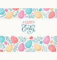 easter greeting card vector image vector image