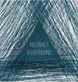 abstract blue chaotic sketch lines background vector image vector image