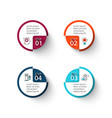 creative concept for infographic vector image