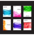 abstract background set of simple light and clear vector image