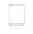tablet isolated realistic and modern vector image