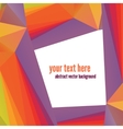 geometric abstract background 6 vector image