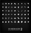 set of office icon ofoffice mediamobile vector image vector image