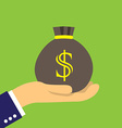money sack vector image vector image