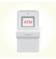 atm machine isolated vector image