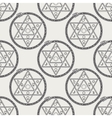 seamless pattern with mystical astrological sign vector image vector image