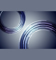 abstract circle technology background on hi tech vector image