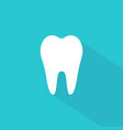 tooth icon vector image