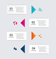colorful info graphics for your business vector image