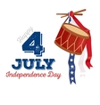happy fourth of july independence day vector image