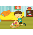 helping at home vector image vector image