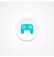 web button vector image vector image