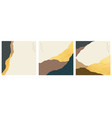 abstract art background with japanese wave vector image vector image