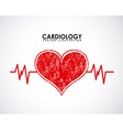 cardiology design vector image
