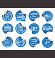 sale price tag modern design collection 5 vector image