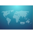 3d abstract world map planet lines global radial vector image