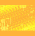 yellow orange scratch background abstract pop art vector image vector image