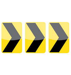 Chevron Alignment Signs Royalty Free Vector Image