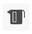 pitcher icon black vector image