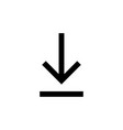 download icon downloading vector image