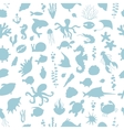 marine life seamless pattern for your design vector image