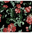 beautiful floral seamless pattern vector image