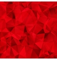 red triangle abstract background vector image