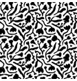 seamless pattern with herbs and simple flowers vector image vector image