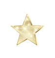 golden star scatter glitters shiny christmas vector image