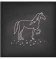 horse icons vector image