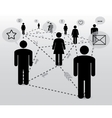 communication vector image vector image