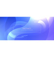abstract banner with a gradient shapes and blur vector image vector image