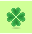 four-leaf clover vector image