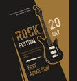 retro grunge rock and roll heavy metal music vector image vector image