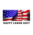 happy labor day vector image vector image