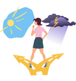 bipolar disorder vector image