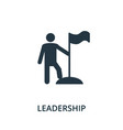 leadership icon from reputation management vector image